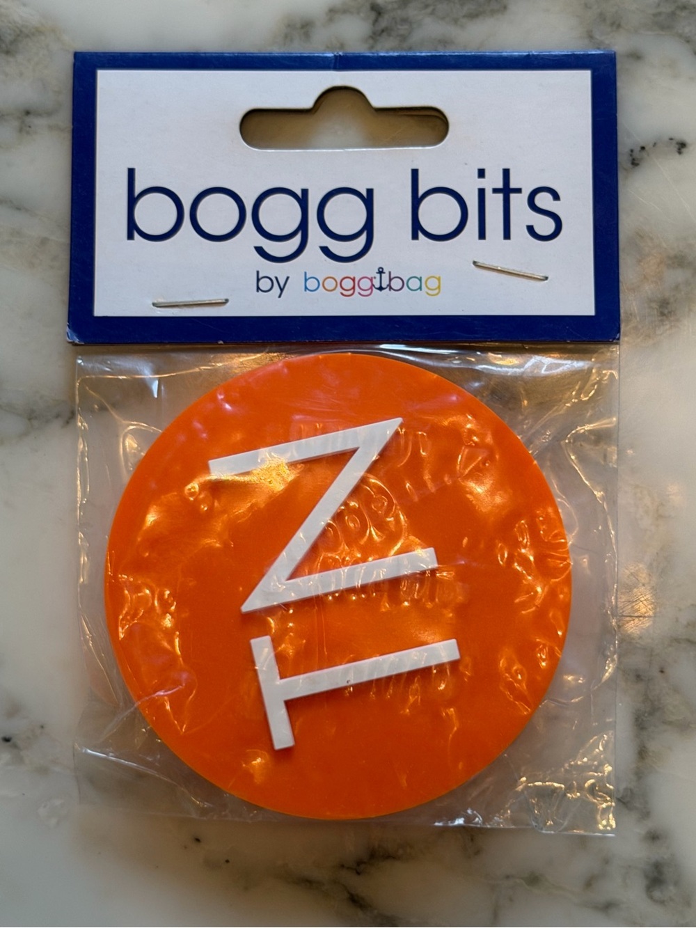 NWT Bogg Bag Bogg Bits Tennessee TN Orange White Bag Charm Accessory Rare